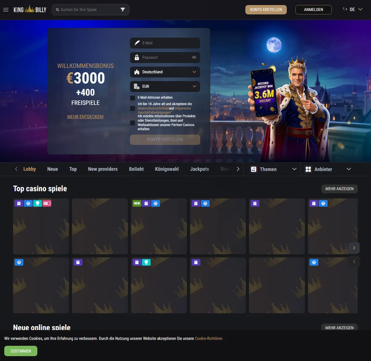 King Billy Casino